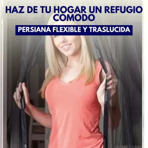 Malla-Cortina Magnética para Puerta (Anti Mosquitos) 210x100cm