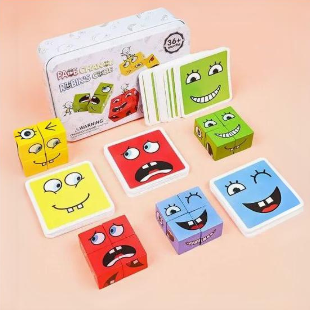 Juego cambia cara - Montessori