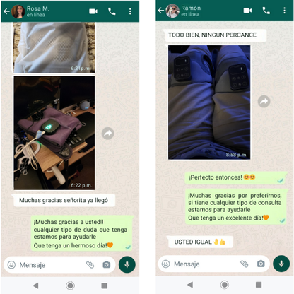 ComfortFlex® Calor, masaje y alivio para tu día a día