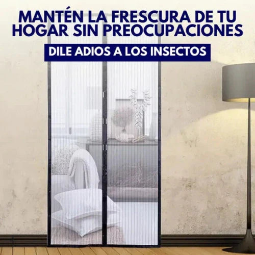 Malla-Cortina Magnética para Puerta (Anti Mosquitos) 210x100cm