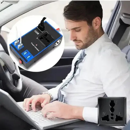 Inversor de Voltaje para Auto | 1500w 12V A 220V