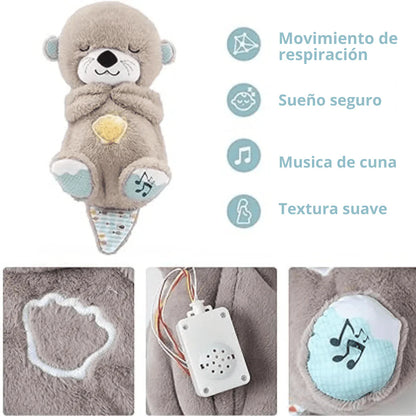 Peluche Nutria que Respira- Relajante para dormir 💫