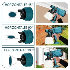 Pistola Pulverizadora de Pintura (Inalámbrica) | Para trabajos perfectos