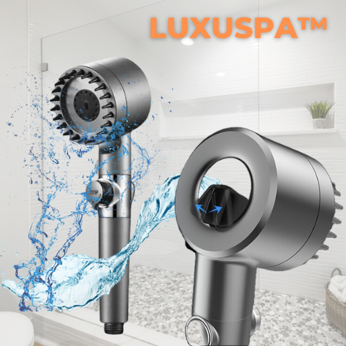 LuxuSpa™- Cabezal de Ducha | Efecto Masaje Spa