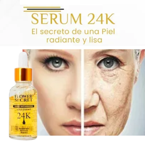 Serum Facial 24K Gold | Cuida y Revitaliza tu Piel (Antiarrugas)